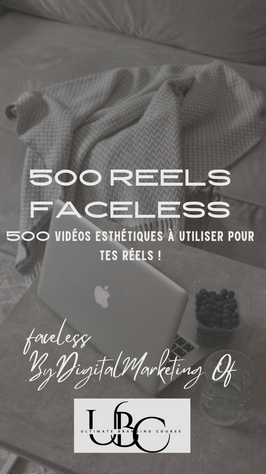 E-Book 500 REELS FACELESS